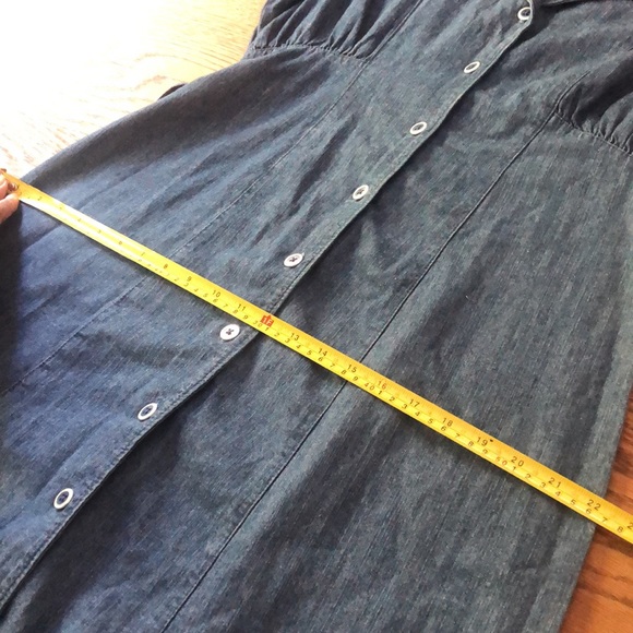 Donated Vintage Denim Maxi Dress - Picture 12 of 12